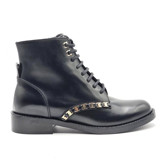 SALVATORE FERRAGAMO THEODORE COMBAT BOOTS - Picture 3 of 5